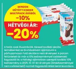 Spar Kinder Multipack ajánlat