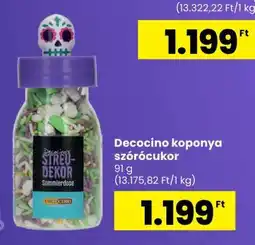 Spar Decocino koponya szórócukor ajánlat