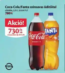 EcoFamily Coca-Cola, Fanta szénsavas üdítőital ajánlat