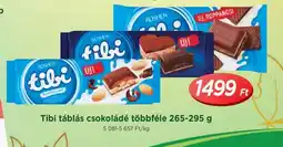 Real Tibi táblás csokoládé ajánlat