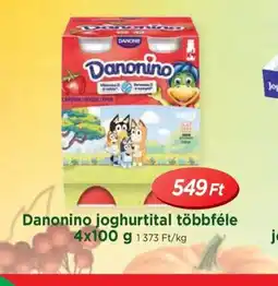 Real Danonino joghurtital ajánlat