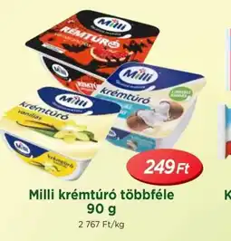 Real Milli krémtúr többféle ajánlat