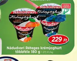 Real Nádudvari Réteges krémjoghurt ajánlat