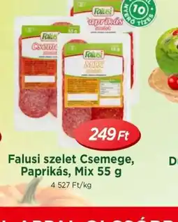 Real Falusi szelet Csemege, Paprikás, Mix ajánlat