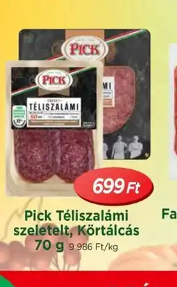 Real Pick Téliszalámi szeletelt, Körtálcás ajánlat