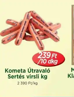 Real Kometa Útraval Sertés virsli ajánlat