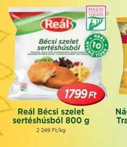 Real Reál Bécsi szelet sertéshúsbl ajánlat