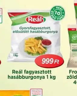 Real Reál fagyasztott hasábburgonya ajánlat