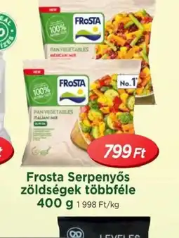 Real Frosta Serpenyős zöldségek többféle ajánlat