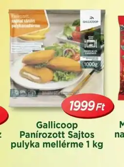 Real Gallicoop Panírozott Sajtos pulyka mellérmé ajánlat