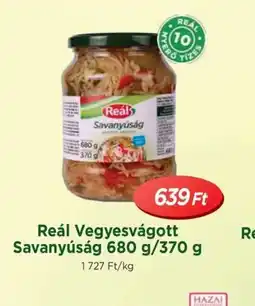 Real Reál Vegyesvágott Savanyúság ajánlat