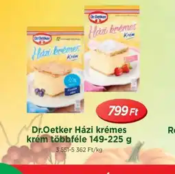 Real Dr. Oetker Házi krémes krém ajánlat