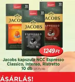 Real Jacobs kapszula NCC Espresso ajánlat