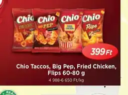 Real Chio Taccos, Big Pep, Fried Chicken, Flips ajánlat