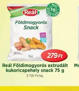 Real Reál Földimogyors extrudált kukoricapehely snack ajánlat