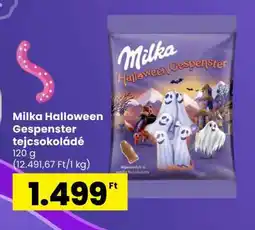 Spar Milka Halloween Gespenster tejcsokoládé ajánlat
