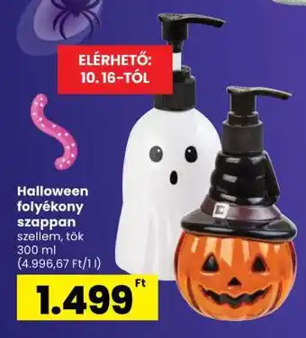 Halloween folyékony szappan