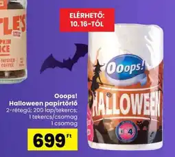 Spar Ooops Halloween Papírtörlő ajánlat