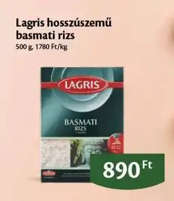 EcoFamily Lagris hosszúszemű basmati rizs ajánlat