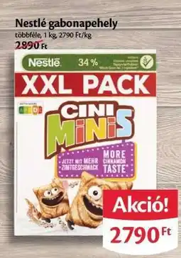 EcoFamily NESTLÉ Gabonapehely ajánlat