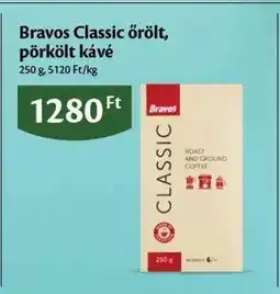 EcoFamily Bravos Classic őrölt, pörkölt kávé ajánlat