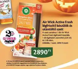 EcoFamily Air Wick Active Fresh légfrissítő készülék és utántöltő szett ajánlat
