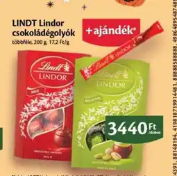 EcoFamily LINDT Lindor csokoládégolyók ajánlat