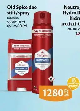 EcoFamily Old Spice deo stift/spray ajánlat