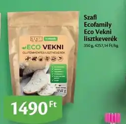 EcoFamily Szafi Ecofamily Eco Vekni lisztkeverék ajánlat