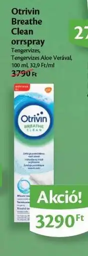 EcoFamily Otrivin Breathe Clean orrspray ajánlat