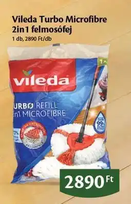EcoFamily Vileda Turbo Microfibre 2in1 felmosófej ajánlat