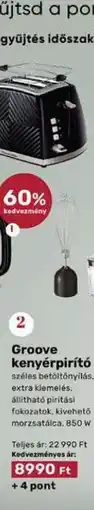EcoFamily Groove kenyérpirító ajánlat
