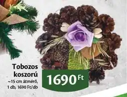 EcoFamily Tobozos koszorú ajánlat