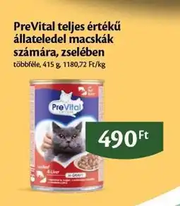EcoFamily PreVital teljes értékű állateledel macskák számára, zselében ajánlat