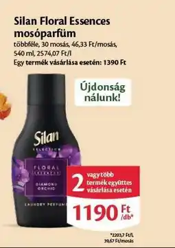 EcoFamily Silan Floral Essences mosóparfüm ajánlat