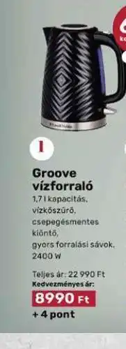 EcoFamily Groove vízforraló ajánlat