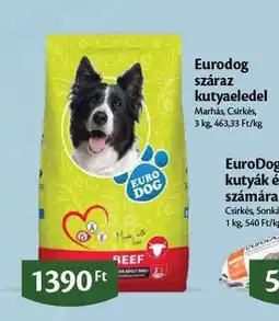 EcoFamily Eurodog száraz kutyaeledel ajánlat