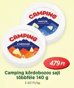 Real Camping kördobozos sajt többféle ajánlat