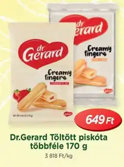 Real Dr.Gerard Töltött piskóta többféle ajánlat