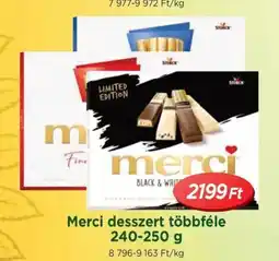 Real Merci desszert többféle ajánlat
