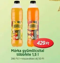 Real Márka gyümölcsital többféle ajánlat