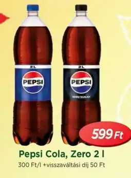 Real Pepsi Cola, Zero ajánlat