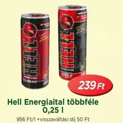 Real Hell Energiaital többféle ajánlat