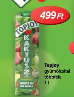 Real Topjoy gyümölcsital többféle ajánlat