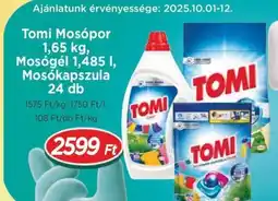 Real Tomi Mosópor, Mosógél, Mosókapszula ajánlat