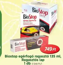 Real Biostop egérfogó ragasztó, Ragasztós lap ajánlat