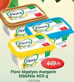 Real Flora tégelyes margarin többféle ajánlat
