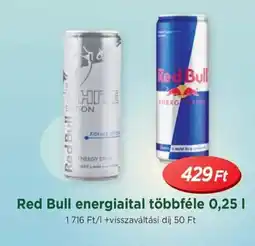 Real Red Bull energiaital többféle ajánlat