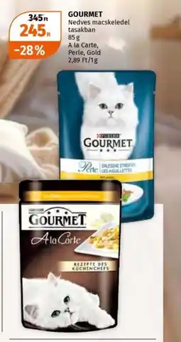 Müller Gourmet Nedves macskaeledel ajánlat