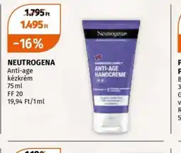 Müller Neutrogena Anti-age kézkrém ajánlat